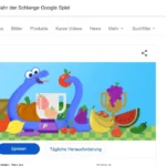 Jahr der Schlange Google Spiel