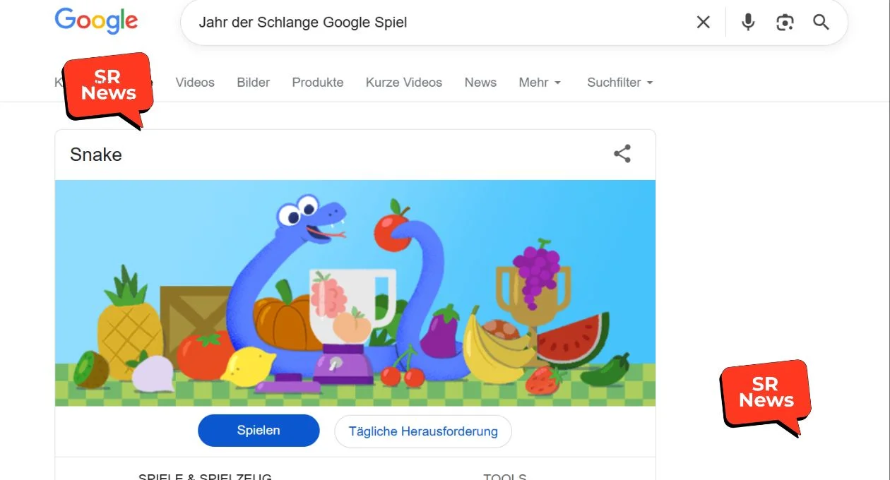 Jahr der Schlange Google Spiel