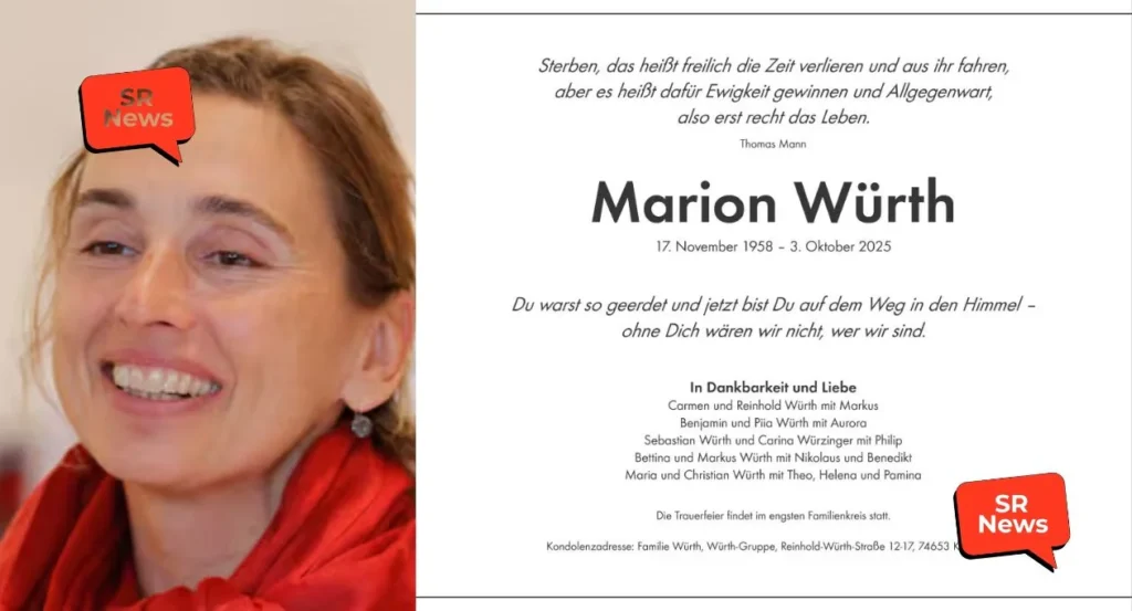 Marion Würth Todesursache